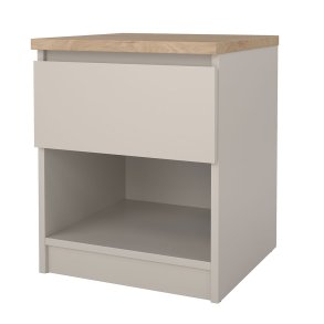 Naia stolik nocny 1 szuflada dąb dekor.