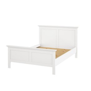 Venedig Bett Doppelbett 140x200 cm, weiss.