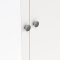 Madrid kldskp 199x103x59cm, 1 drr, 1 spegeldrr, 2 ldor vit.