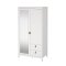 Madrid kldskp 199x103x59cm, 1 drr, 1 spegeldrr, 2 ldor vit.