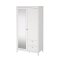 Madrid kldskp 199x103x59cm, 1 drr, 1 spegeldrr, 2 ldor vit.