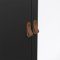 Madrid Kleiderschrank 199x150x59cm, 2 Tren, 1 Spiegeltr, 2 Schubladen matt schwarz.