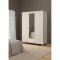 Madrid Kleiderschrank 3 Tren 150x200cm Cashmere.