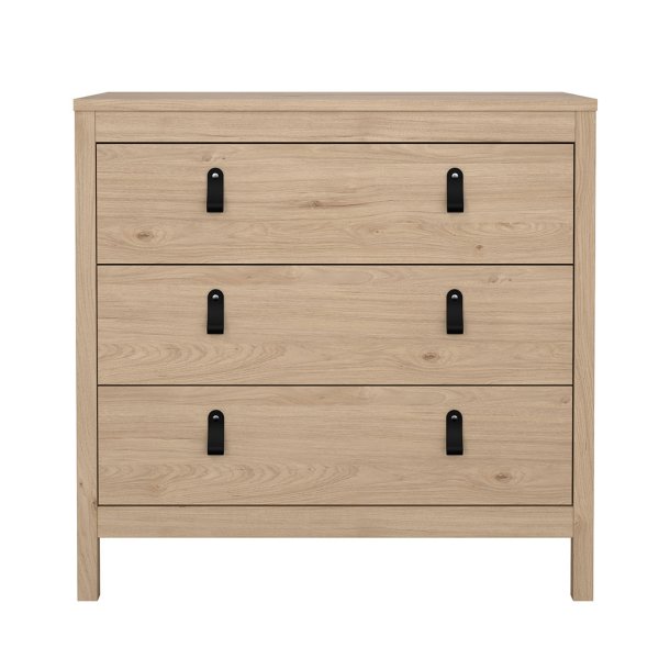 Madrid Kommode 3 Schubladen Eichen-Dekor.