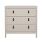 Madrid kommode 3 skuffer cashmere.