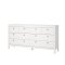 Madrid Kommode 8 Schubladen wei.