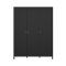Madrid Kleiderschrank 3 Tren schwarz matt.
