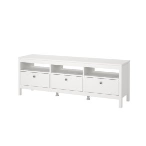Madrid TV Tisch 3 Schubladen wei.