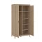 Madrid garderobeskap 199x103x59cm, 2 drer eik dekor.