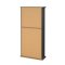Venedig Regal 5 Fcher matt grau.