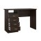 FunctionPlus Schreibtisch 4 Schubladen, 1 Ablage dunkel.