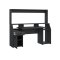 FunctionPlus skrivebord med reol hylder 1 lge 1 skuffe gr mat.