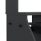 FunctionPlus skrivebord med reol hylder 1 lge 1 skuffe gr mat.