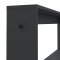 FunctionPlus skrivebord med reol hylder 1 lge 1 skuffe gr mat.