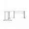 Prisme Eckschreibtisch weiss