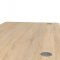 Prisme Schreibtisch mit Rollcontainer Eiche Dekor