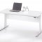 Prisme skrivebord elektronisk hve/snke hvid.