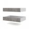 Nada Bett 2 Bettschubladen breite 94 cm, beton dekor.