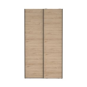 Como Schiebetrenschrank 2 Tren 120x220cm Eiche Dekor.