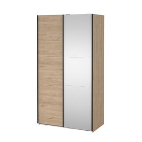 Como Schiebetrenschrank 2 Tren 120x220cm Eiche Dekor.