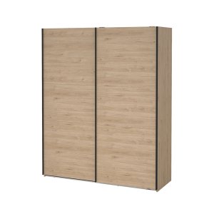Como Schiebetrenschrank 2 Tren 180x220cm Eiche Dekor.