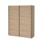 Como skydedrsskab 2 lger 180x220cm eg dekor.