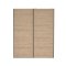 Como skydedrsskab 2 lger 180x220cm eg dekor.