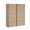 Como skydedrsskab 2 lger 180x220cm eg dekor.