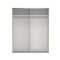 Como skydedrsskab 2 lger 180x220cm eg dekor.