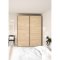 Como skydedrsskab 2 lger 180x220cm eg dekor.