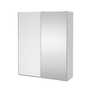 Como Schiebetrenschrank 2 Tren 180x220cm wei.