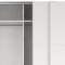Como Schiebetrenschrank 2 Tren 245x220cm wei.