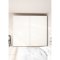 Como Schiebetrenschrank 2 Tren 245x220cm wei.