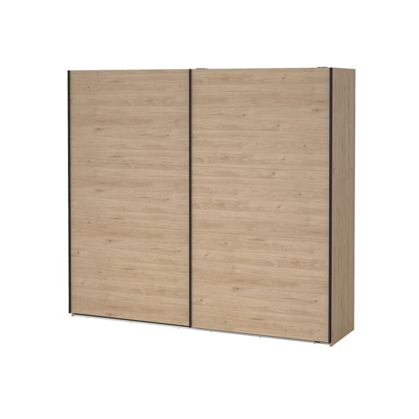 Como Schiebetrenschrank 2 Tren 245x220cm Eiche Dekor.