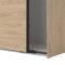 Como Schiebetrenschrank 2 Tren 245x220cm Eiche Dekor.