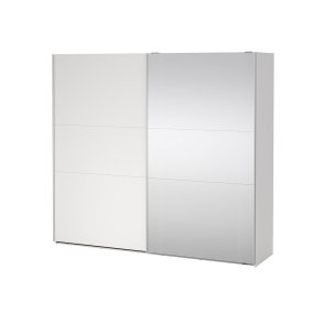 Como Schiebetrenschrank 2 Tren 245x220cm wei.