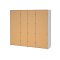 Como Schiebetrenschrank 2 Tren 245x220cm wei.