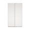 Como Schiebetrenschrank 2 Tren 120x200cm wei.