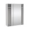Como Schiebetrenschrank 2 Tren mit Spiegel 180x220cm wei.