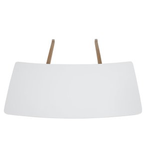 Naila ilggsskivor 2 st.  50 cm vit.