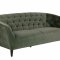 Rita Sofa 3 Personen tannengrn, Gummibaum schwarz.