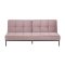 Perugia sovesofa dusty rose.