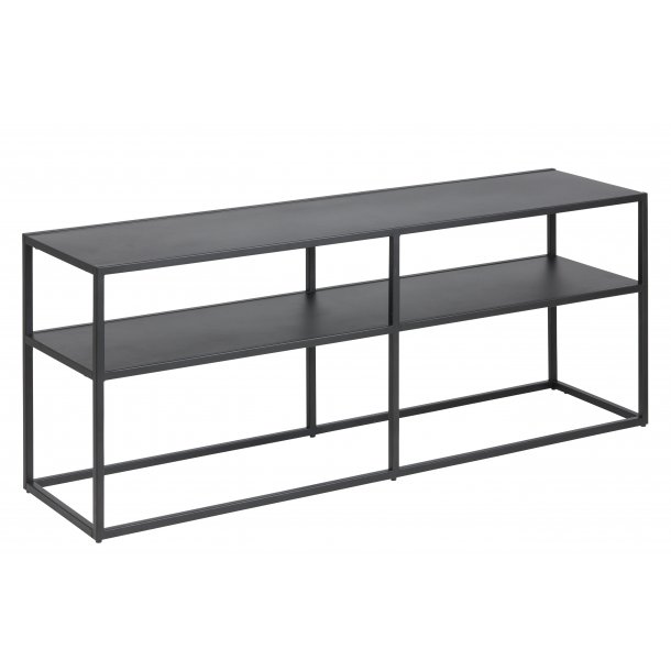 Virame TV Tisch mit 1 Ablage Schwarz.