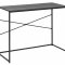 Sea skrivebord sort ask dekor, metal sort.