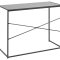 Sea skrivebord sort ask dekor, metal sort.