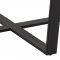 Amst spisebord marmor print brun.