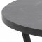 Amst Couchtisch Marmor print schwarz.
