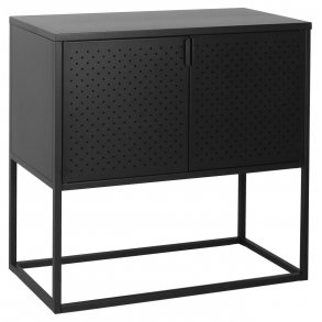 News Sideboard mit 2 Türen schwarz.