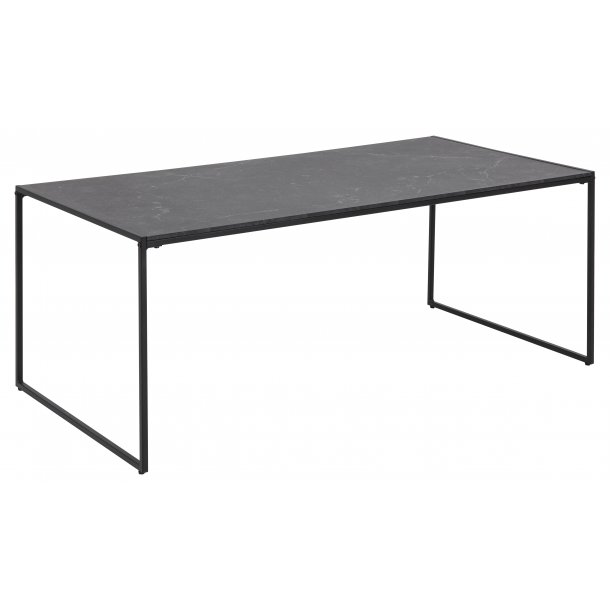 Infors Couchtisch Marmor print schwarz.