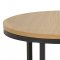 Spiro soffbord 50 cm, set med 2, ek.